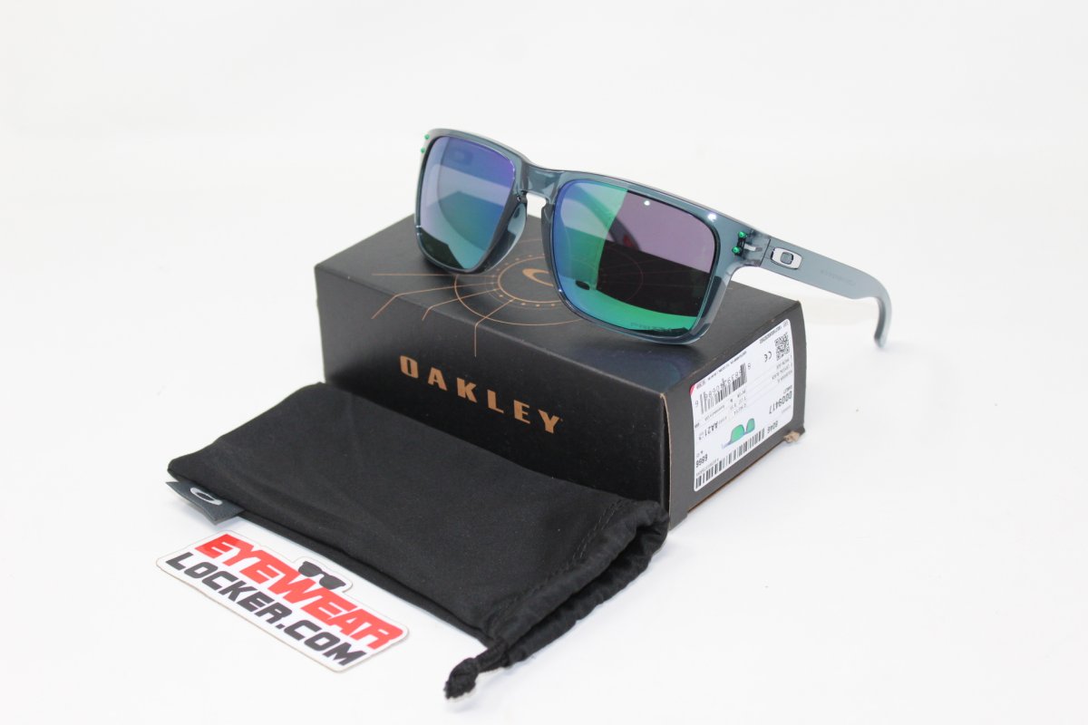 Oakley Holbrook XL Crystal Black Prizm Jade - Imagen 6