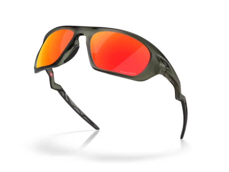 Oakley Lateralis Matte Olive Ink Prizm Ruby - Imagen 4