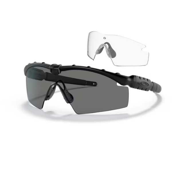 Oakley M Frame 3.0 SI Balistico Black Strike Clear con lente extra