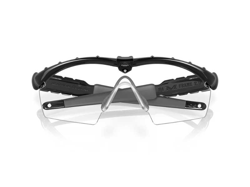 Oakley M Frame 3.0 SI Balistico Black Strike Clear con lente extra - Imagen 7