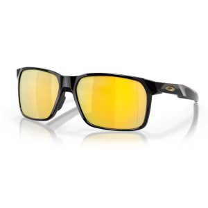 Oakley Portal X Polished Black Prizm 24K Polarizadas