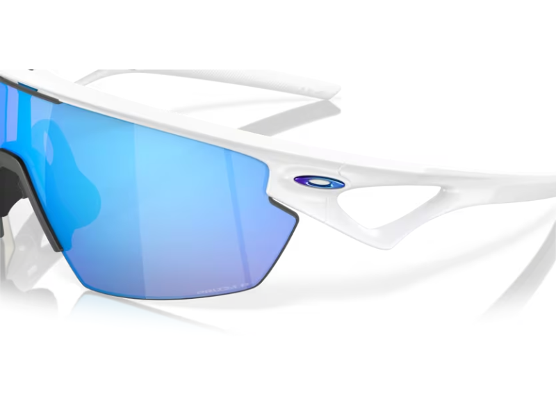 Oakley Sphaera Matte White Prizm Sapphira Polarizadas - Imagen 4