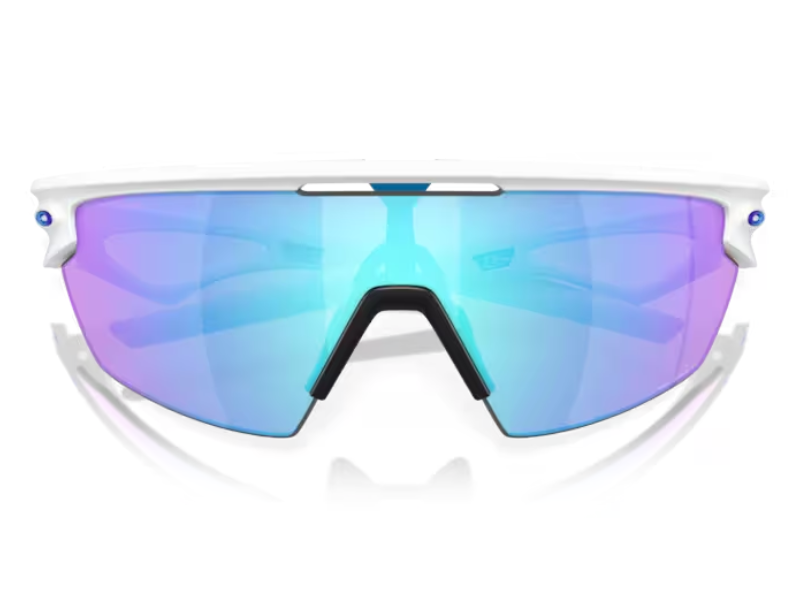 Oakley Sphaera Matte White Prizm Sapphira Polarizadas - Imagen 5