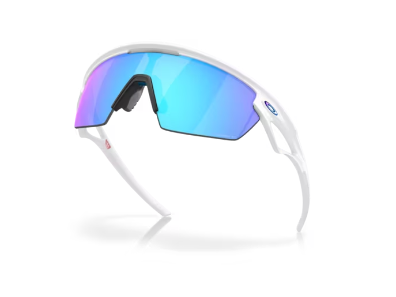 Oakley Sphaera Matte White Prizm Sapphira Polarizadas - Imagen 6