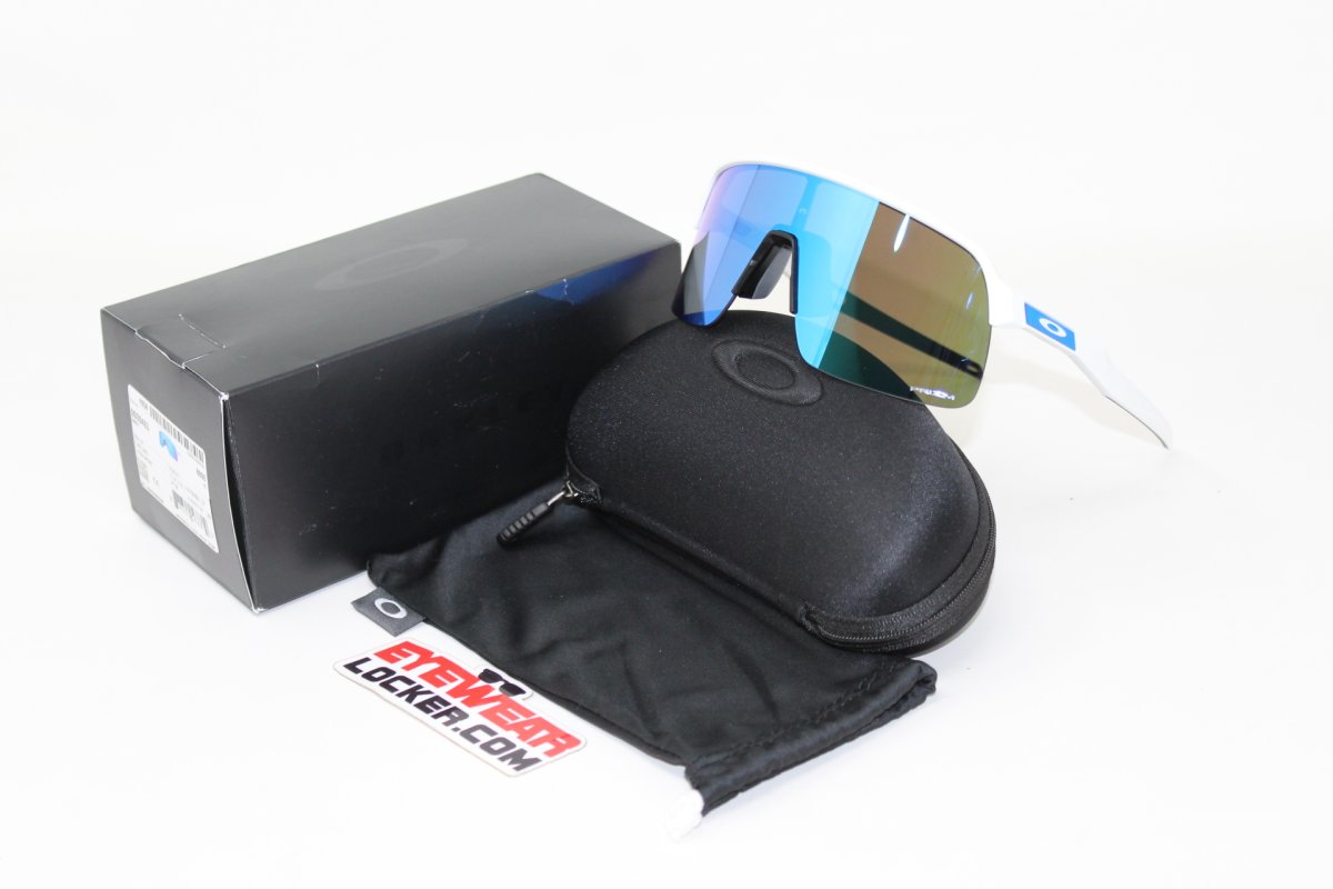 Oakley Sutro Lite Matte White Prizm Sapphire - Imagen 7