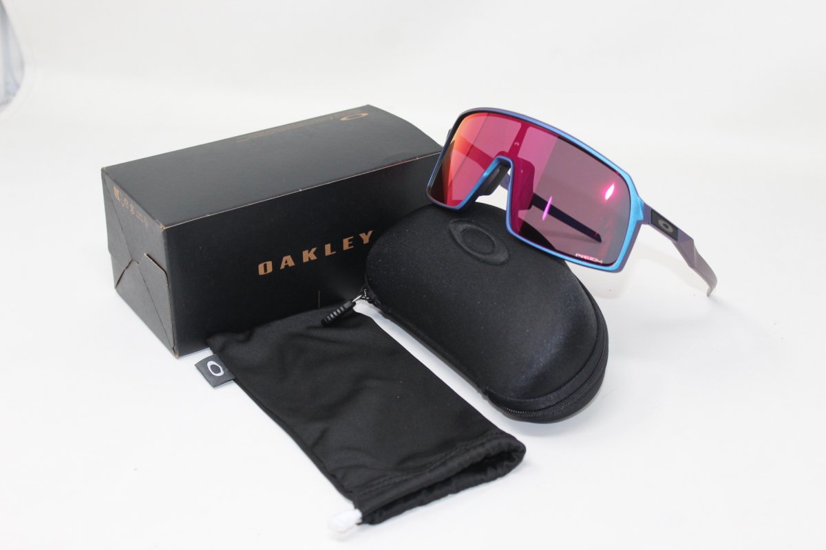 Oakley Sutro Prizm Road Matte Cyan/Blue Colorshift - Imagen 6