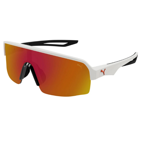 Puma Pu0399S Matte White Ruby - Imagen 2