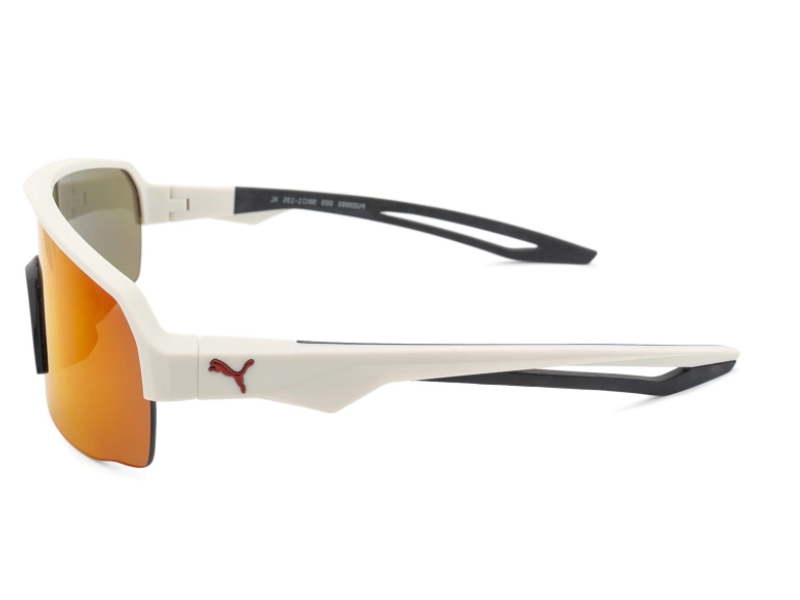 Puma Pu0399S Matte White Ruby - Imagen 3