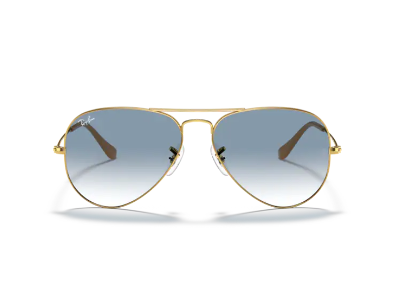 Ray Ban Aviador RB3025 Azul Claro Degradada - Imagen 3