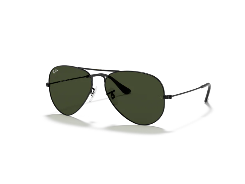 Ray Ban Aviador RB3025 Black Verde G-15 Clásica / 58mm - Imagen 4