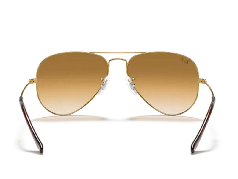 Ray Ban Aviador RB3025 Café Degradada - Imagen 6