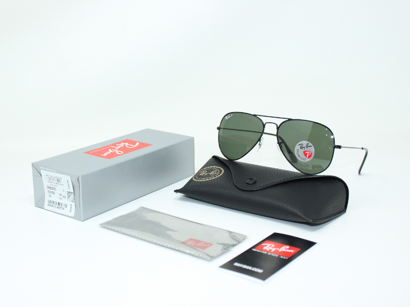 Ray Ban Aviador RB3025 Negras G-15 Polarizadas - Imagen 7
