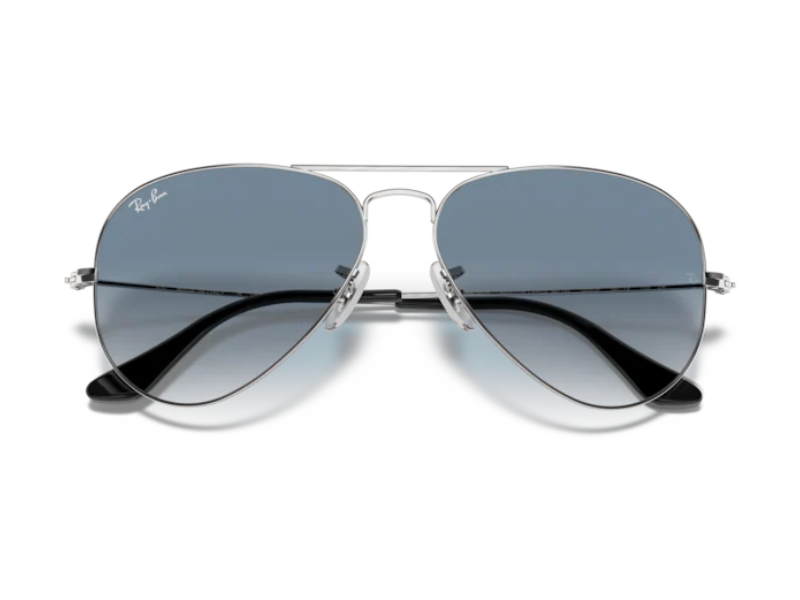 Ray Ban Aviador RB3025 Blue Claro Degradada - Imagen 5