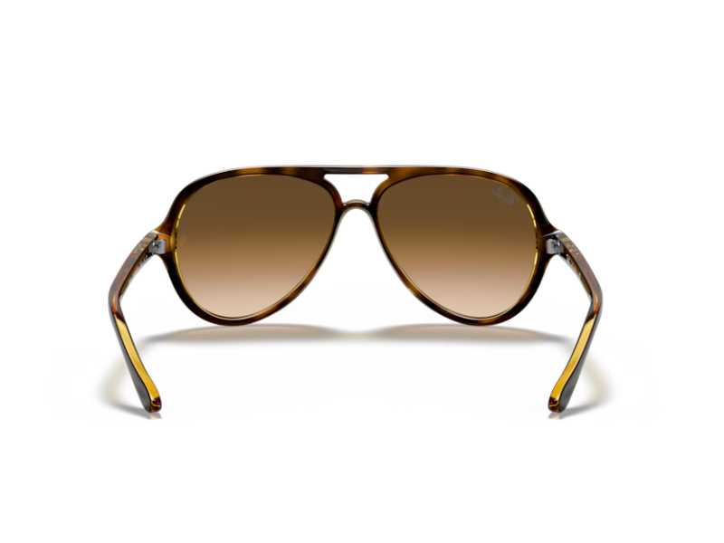 Ray Ban Cats 5000 RB4125 Polished Light Havana Café Degradado - Imagen 3