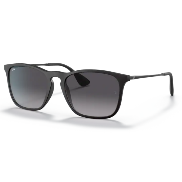 Ray Ban Chris RB4187 Matte Black Gris Degradada - Imagen 2