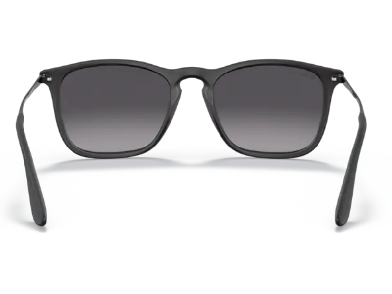 Ray Ban Chris RB4187 Matte Black Gris Degradada - Imagen 7