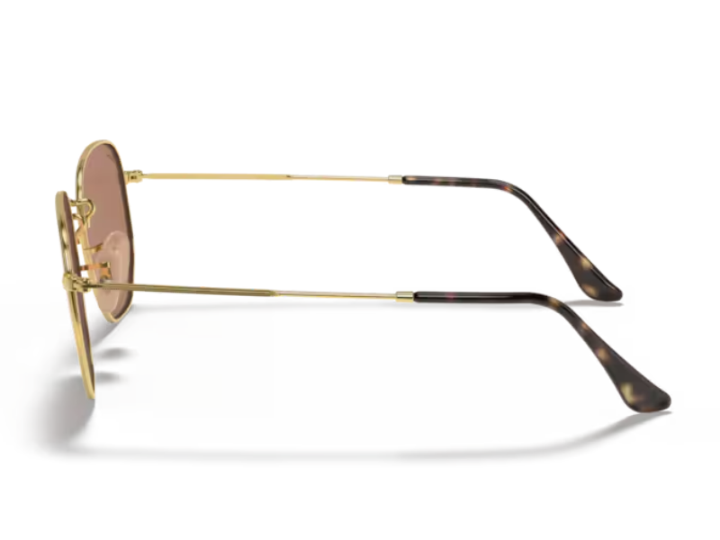 Ray Ban Hexagonal RB3548N Gold Copper Flash Metal - Imagen 4