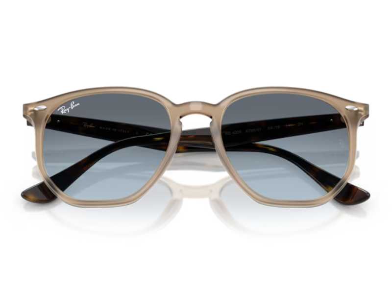 Ray Ban Hexagonal RB4306 Tortledove Blue Gradient - Imagen 5