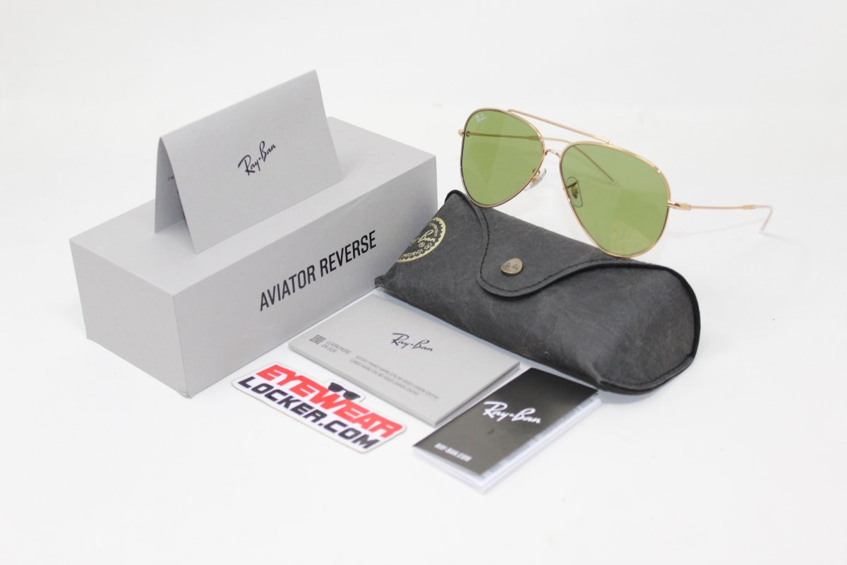 Ray Ban Aviador Reverse Arista Green - Imagen 6