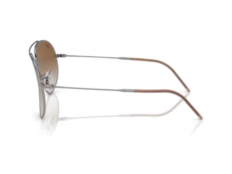 Ray Ban Aviador Reverse Gunmetal Marron - Imagen 5