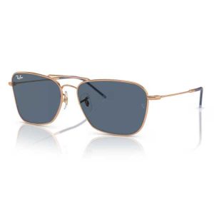 Ray Ban Caravan Reverse Rose Gold Dark Blue