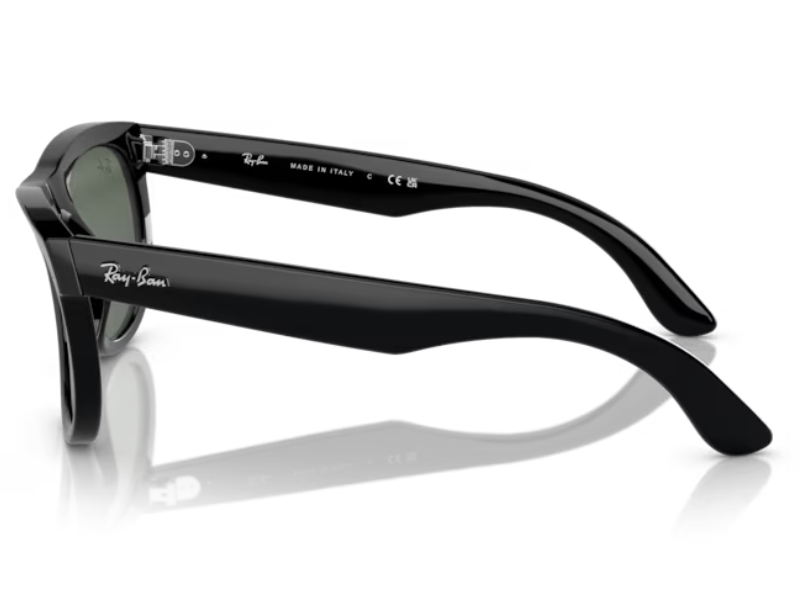 Ray Ban Wayfarer Reverse Black Dark Green - Imagen 3