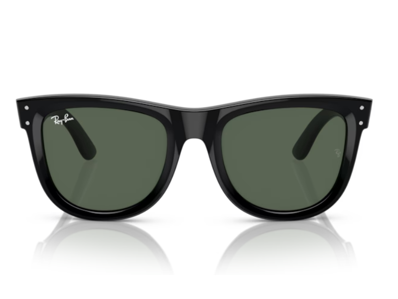 Ray Ban Wayfarer Reverse Black Dark Green - Imagen 4