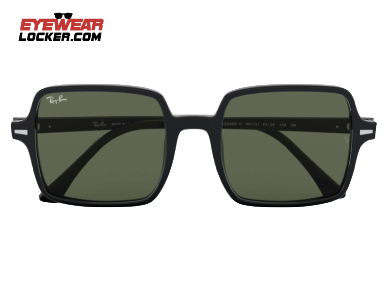 Ray Ban RB1973 Square II Negra Verde Clásica G-15 - Imagen 5