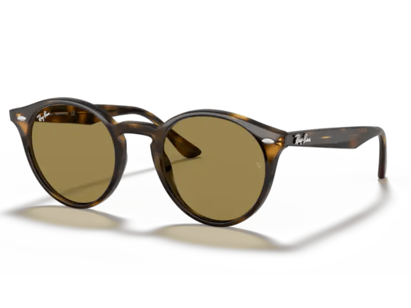 Ray Ban RB2180 Havana Dark Brown Classic B-15 - Imagen 4