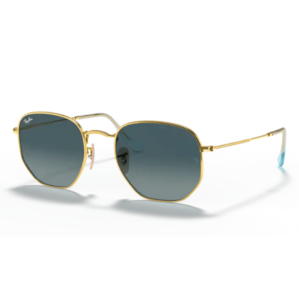 Ray Ban Hexagonal RB3548N Arista Blue Gradient – 51mm
