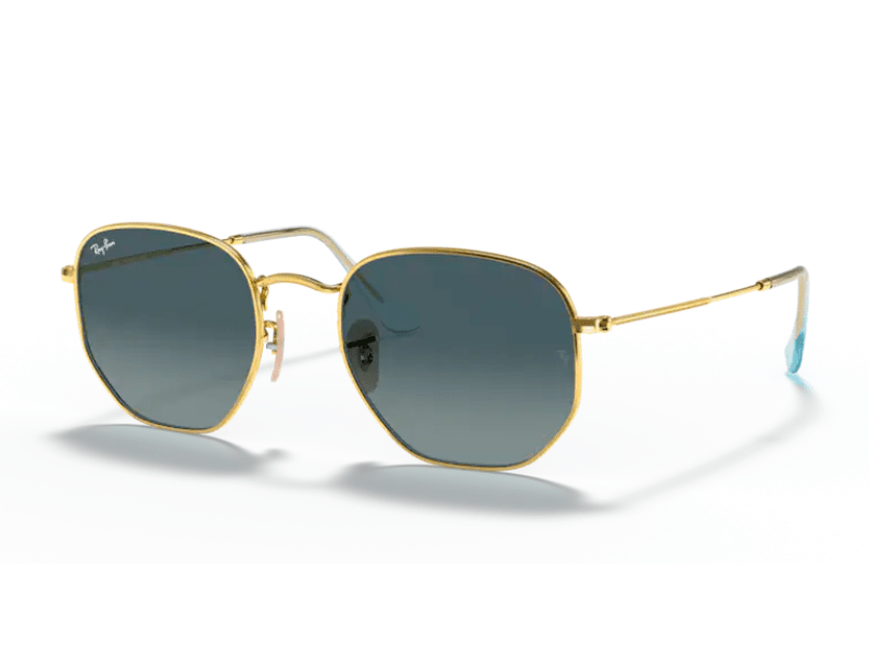 Ray Ban Hexagonal RB3548N Arista Blue Gradient – 51mm - Imagen 4
