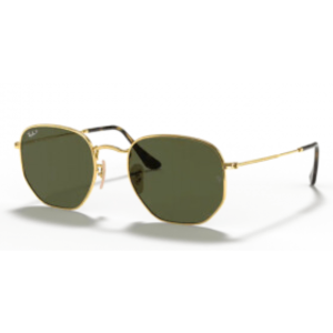 Ray Ban RB3548N Hexagonal Gold Verde G-15 Polarizadas