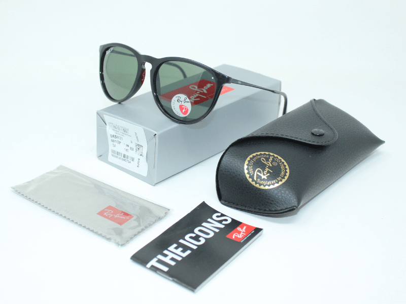 Ray Ban Erika RB4171 Black Verde G15 Polarizadas - Imagen 7