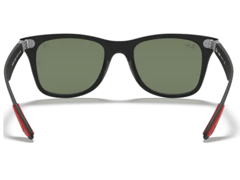 Ray Ban RB4195M Scuderia Ferrari Polarizadas Matte Black Dark Green - Imagen 3