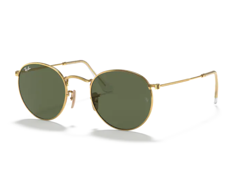 Ray Ban Round RB3447N Gold G-15 - Imagen 4
