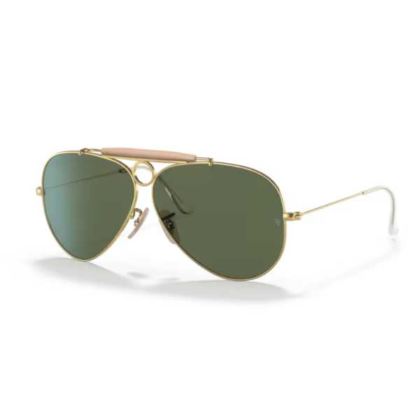 Ray Ban Shooter Gold Clásica Verde G-15