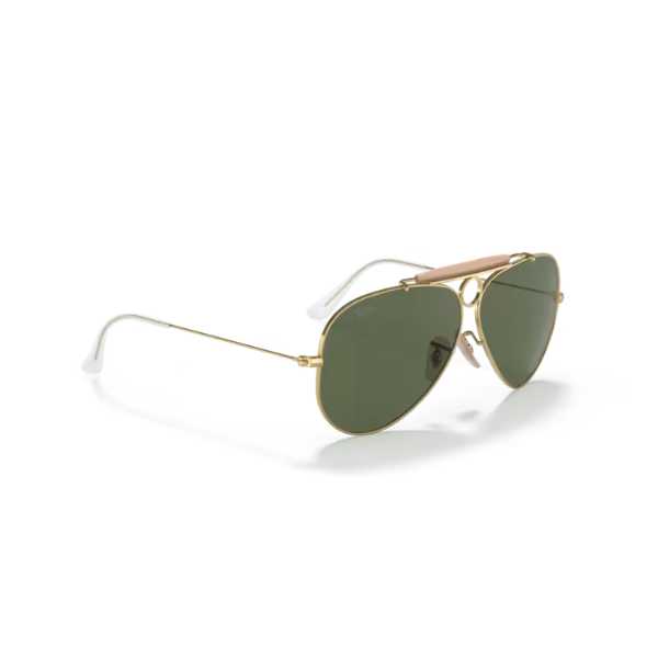 Ray Ban Shooter Gold Clásica Verde G-15 - Imagen 3