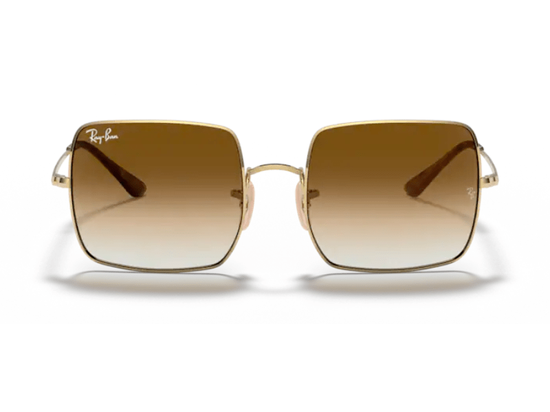 Ray Ban Square RB1971 Gold Café Degradado - Imagen 5