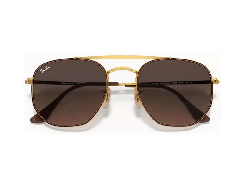 Ray Ban The Marshal RB3648-S Light Brown Gradient - Imagen 5