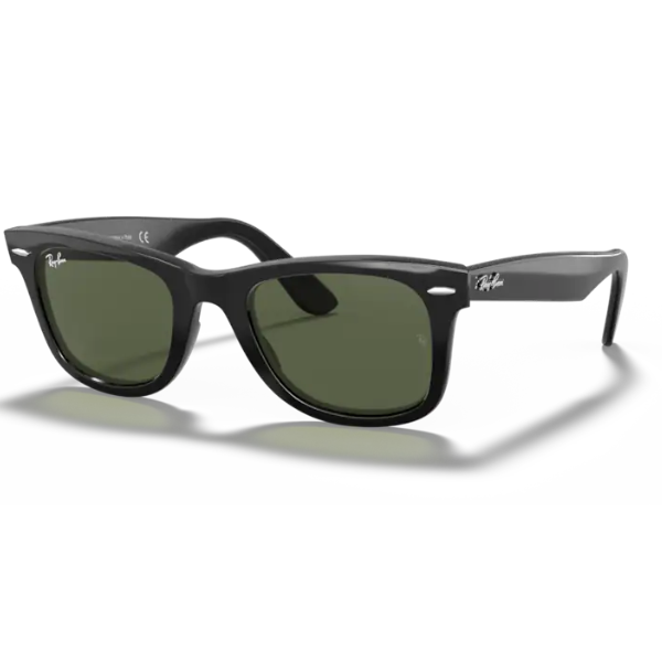 Ray Ban Wayfarer RB2140 Black Verde Clásica G-15 - Imagen 2
