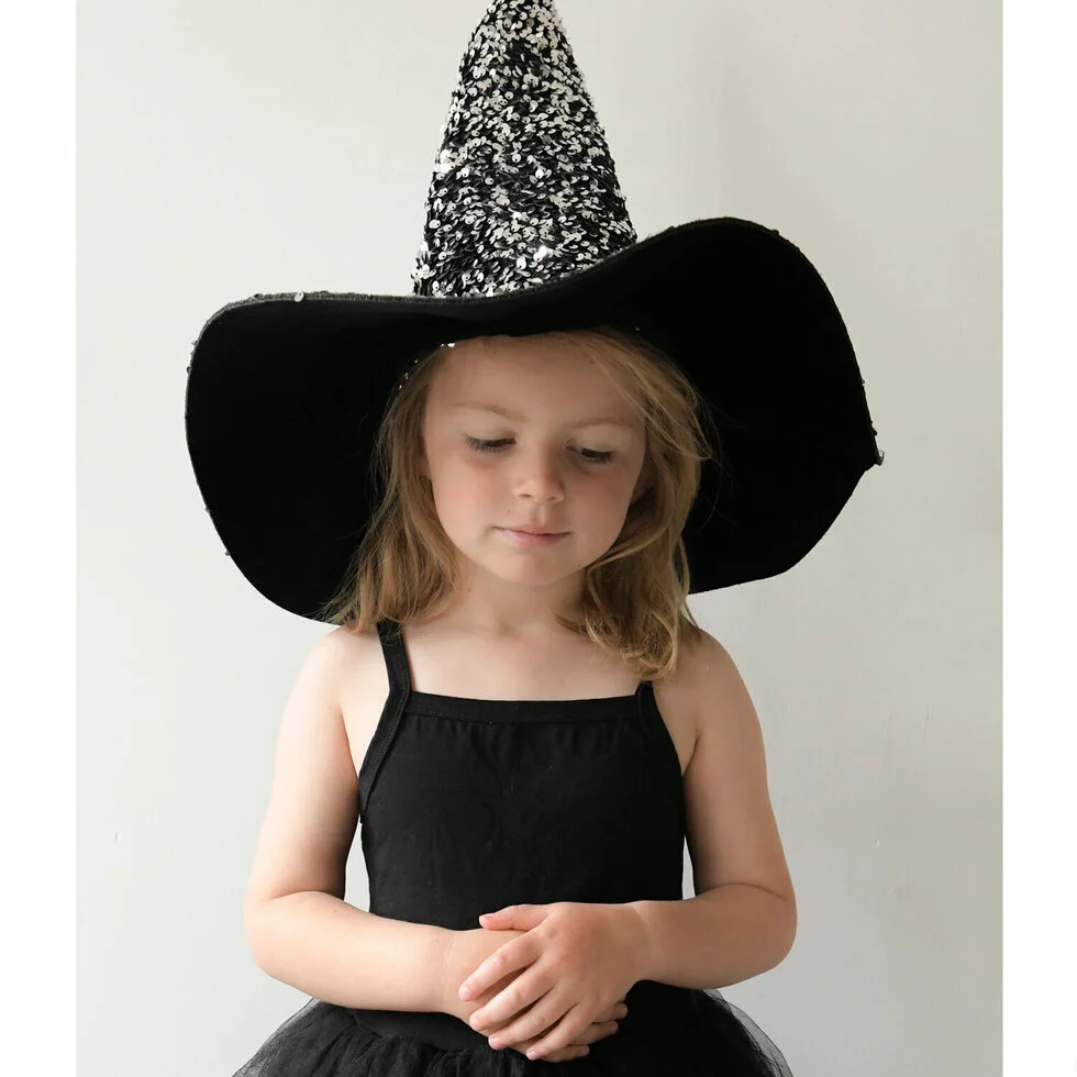 Sombrero de Bruja Lentejuelas - Imagen 6