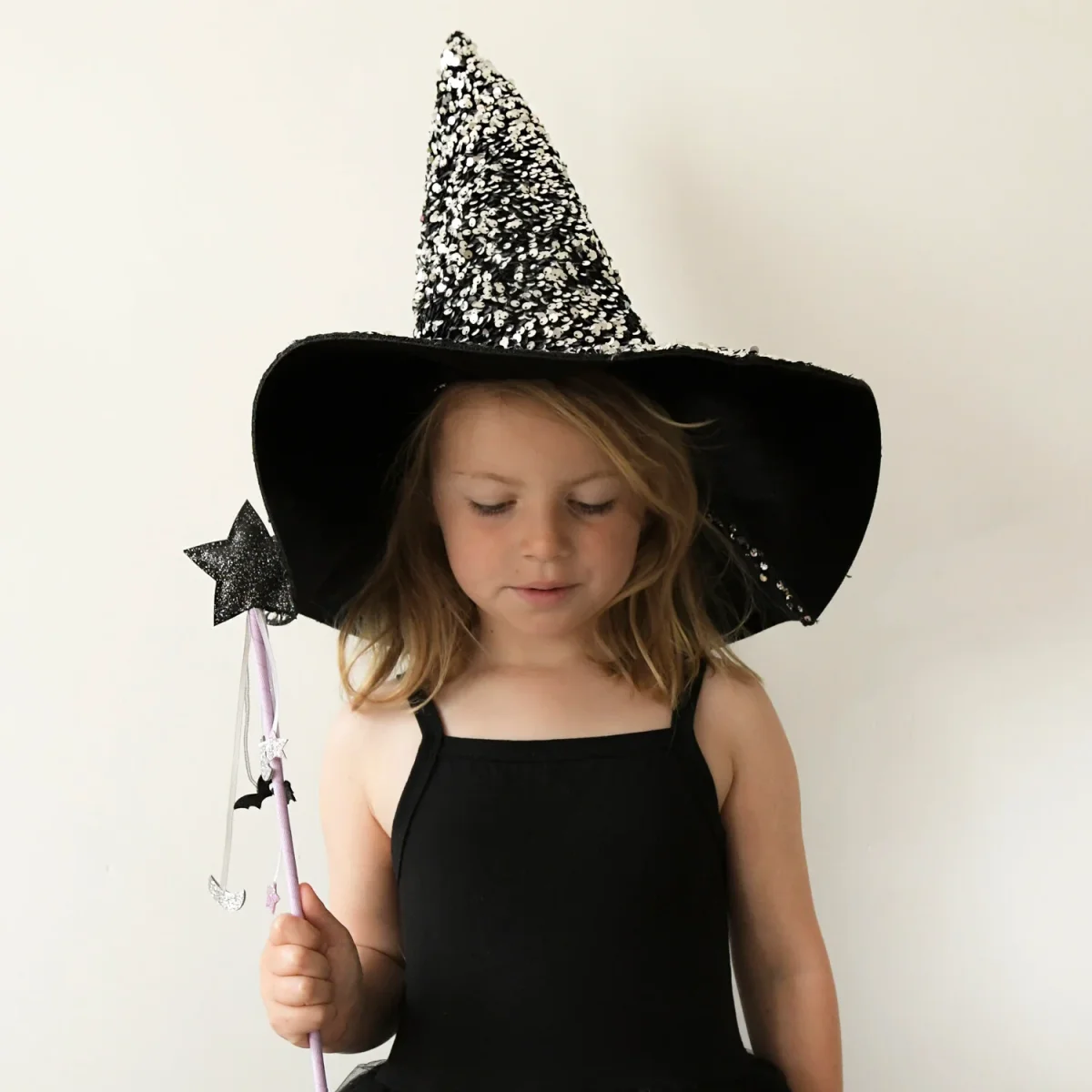 Sombrero de Bruja Lentejuelas - Imagen 5