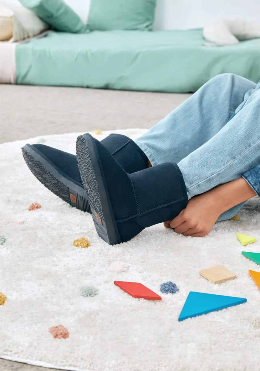 Bota Azul Marino Water Repellent - Imagen 4