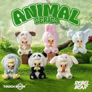 REBEL Bear Animal Series Plush