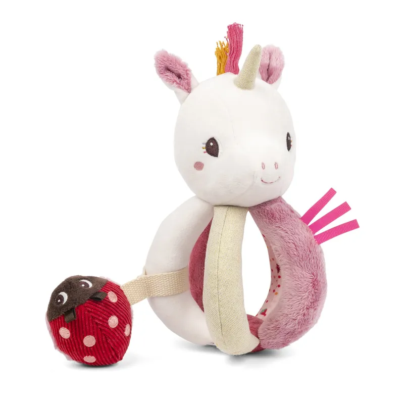 Sonajero de unicornio con asas - Lena