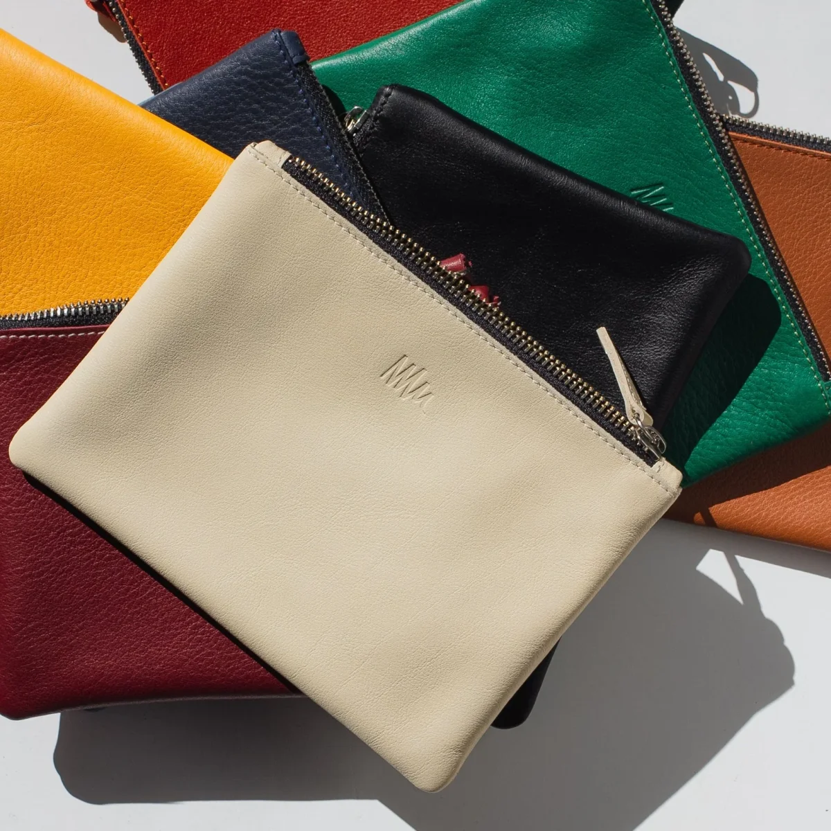 Cartera de cuero cruda - Imagen 7
