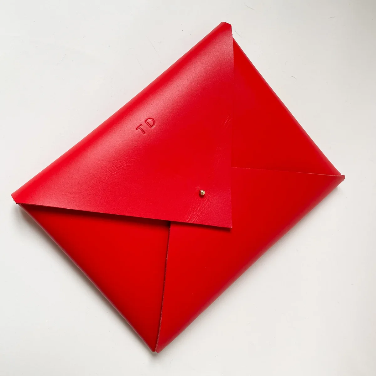 Sobre cartera de cuero - Imagen 3