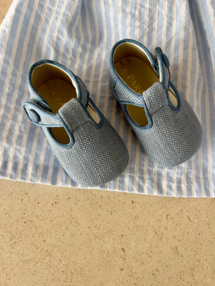 Badana Pepito - Lino Azul Marino