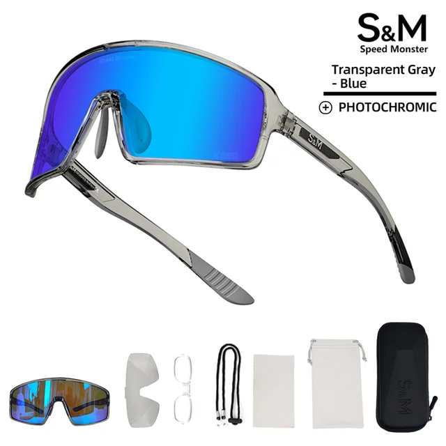 Speed Monster Transparent Gray Blue - Imagen 3