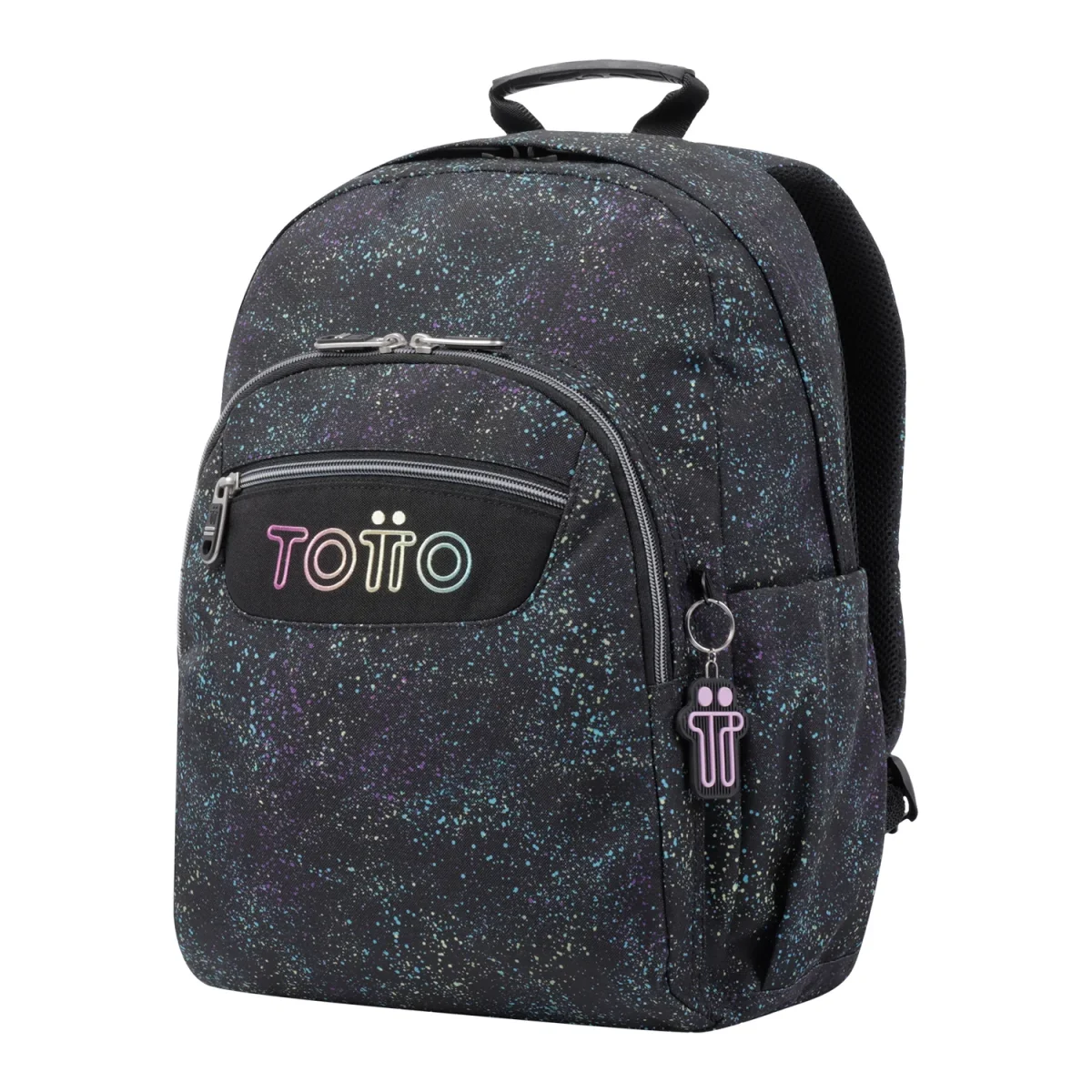 Mochila escolar adaptable a carro Totto Acuareles Salpicado - 44cm - Imagen 4